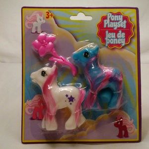 Pony Playset- 3 piece